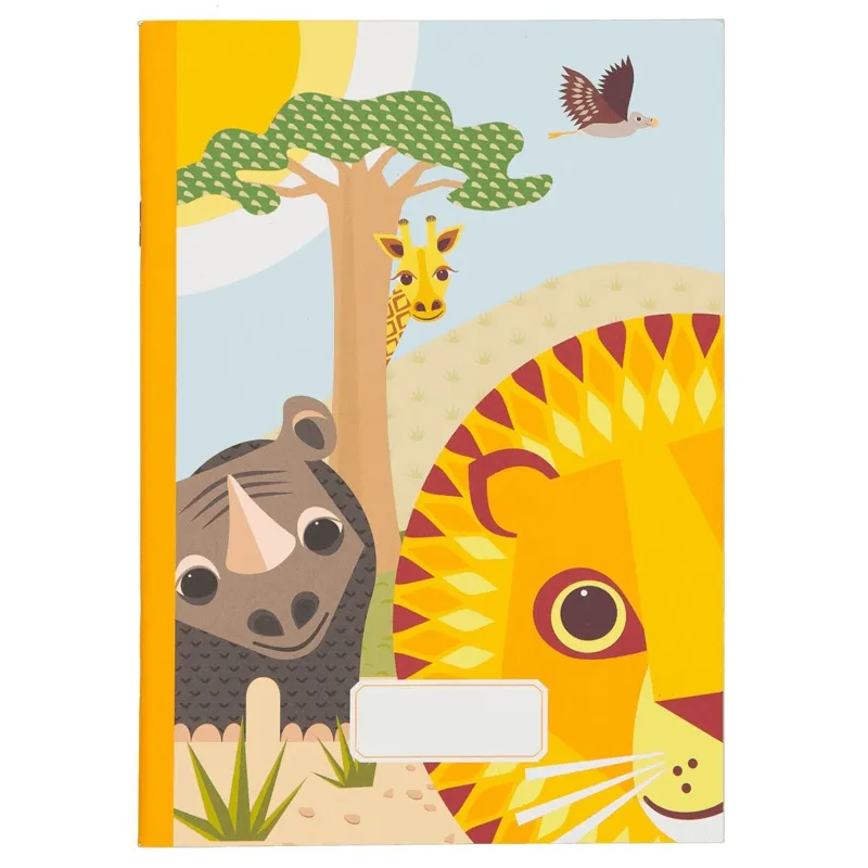 Cuaderno A5 de papel reciclado fabricado en Francia - Savane